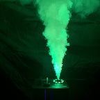 DL Geyser 1000W Fog Machine with LED Light, Timer, and Wireless Remote