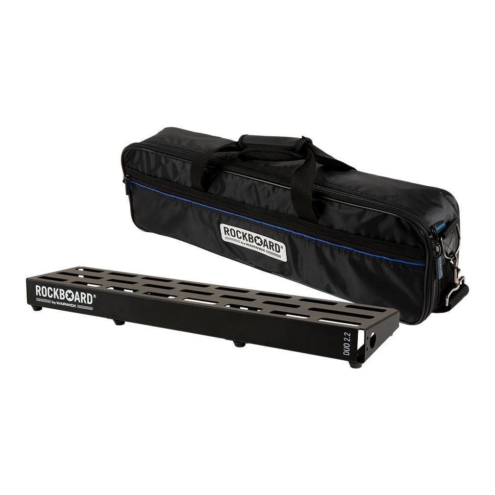 RockBoard DUO 2.2 Pedalboard with Gig Bag