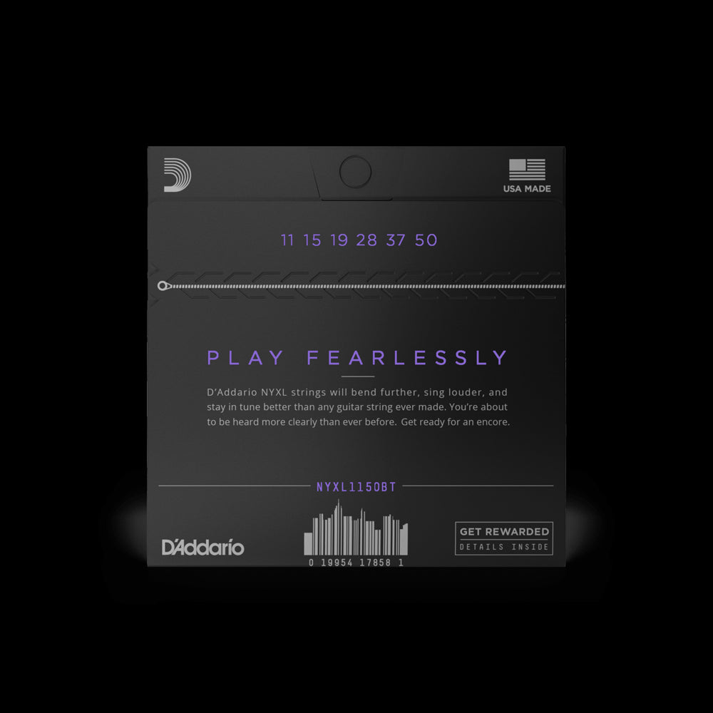 D'Addario NYXL1150BT Electric Guitar Strings Balanced Tension - 11-50