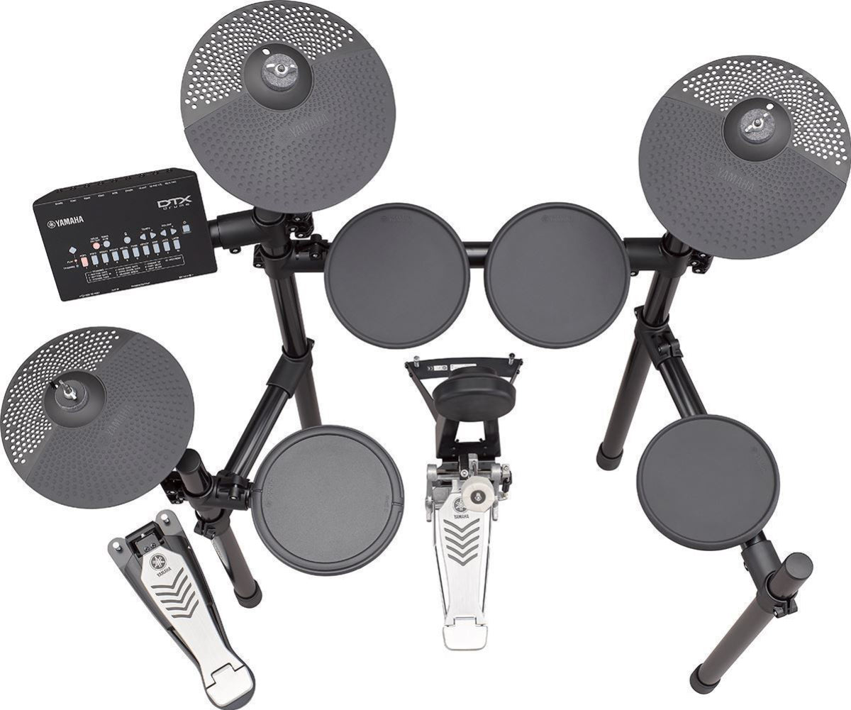 Yamaha DTX452K Plus Electronic Drum Kit - with Drum Throne, Headphones & Drumsticks