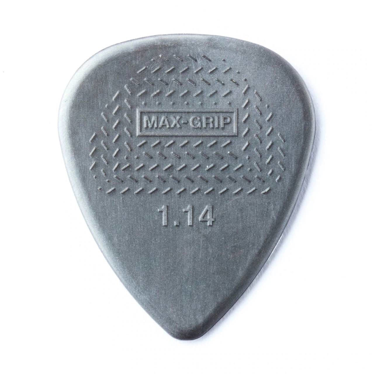 Jim Dunlop JPP110 Nylon Greys Max Grip 1.14mm Players Pack Guitar Pick (12 in a pack)