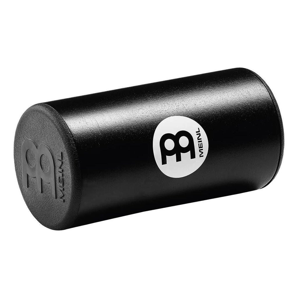 Meinl SH10-M-BK medium black studio shaker, showcasing its sleek design and textured surface for a perfect grip.