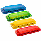Hohner Kids Clearly Colourful Translucent Harmonica