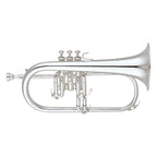 Yamaha YFH631GS Silver Plated Flugelhorn Gold-Brass Bell