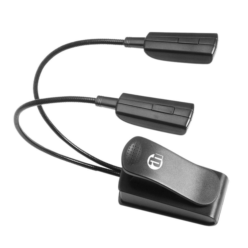 Adam Hall SLED2PRO Twin LED Light For Music Stand with 4 x LED''s on Gooseneck