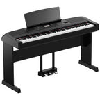 Yamaha DGX-670 88-Key Portable Grand Piano with Stand and Pedal - Black