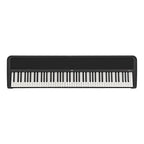 Korg B2 88-key weighted hammer action digital piano in black, portable electronic keyboard with full-size keys.