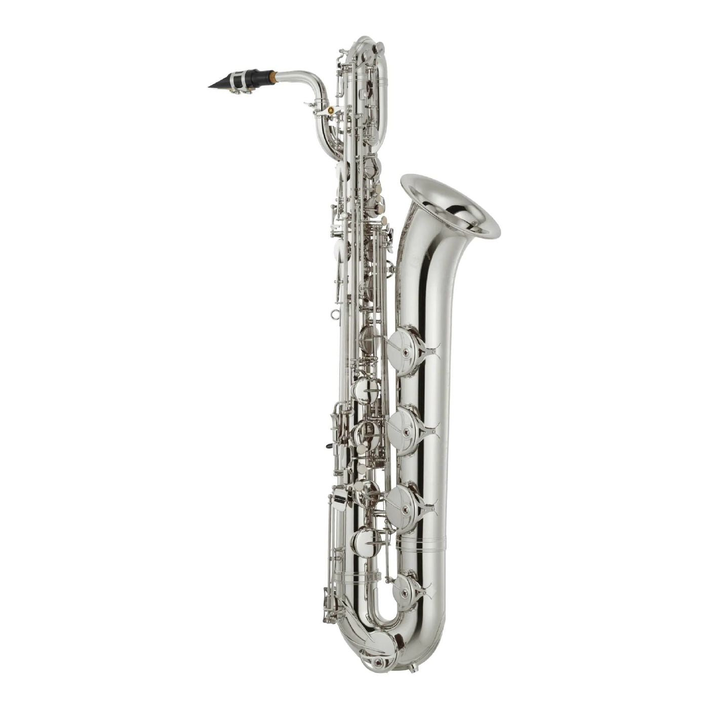 Yamaha YBS62II Professional Baritone Saxophone with Floor Peg - Silver Plated