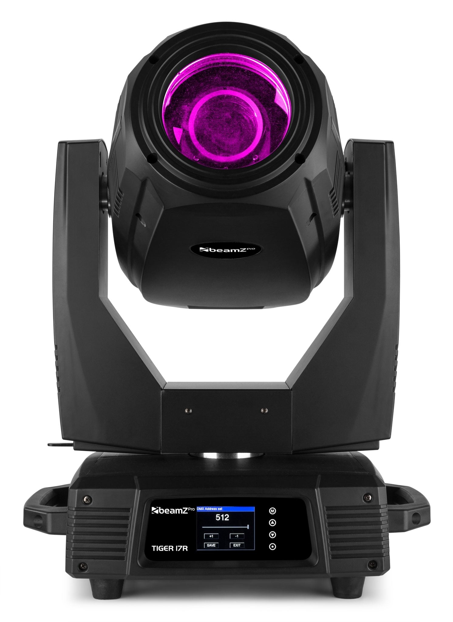 Beamz PRO TIGER17R 350W Beam/Spot Moving Head Pair with Roadcase