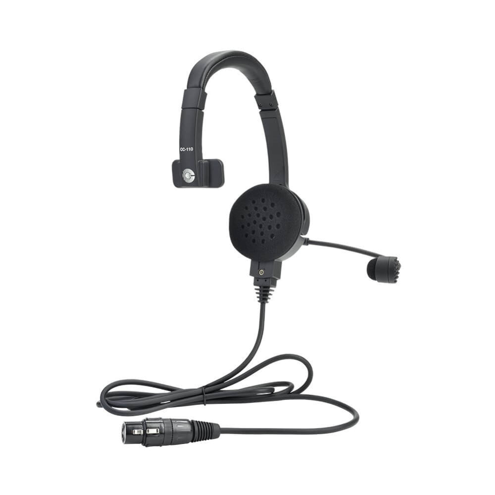 Clear-Com CC110-X4 Single Ear Headset - 4 Pin XLR Female