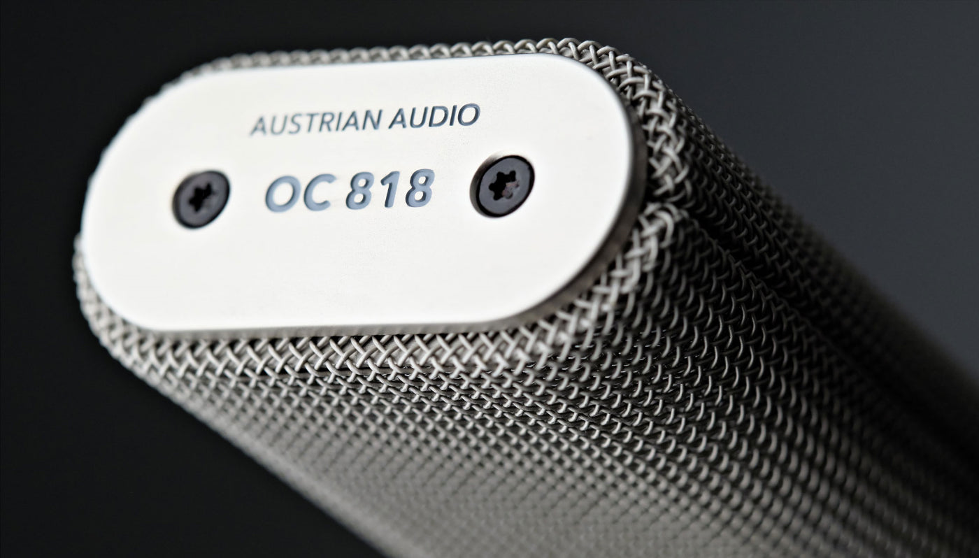 Austrian Audio OC818 Microphone with Spider Mount