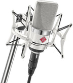 Neumann TLM 102 Cardioid Large Diaphragm Condenser Microphone Studio Set with Shock Mount - Limited Edition White