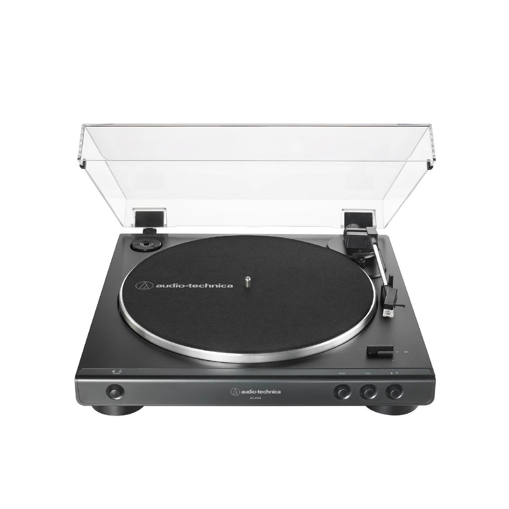 Audio-Technica LP60X Fully Automatic Belt-Drive Stereo Turntable in Black