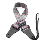 DSL Straps Bluegrass Series Poly Ukulele Strap 1.5in - Pais Purple