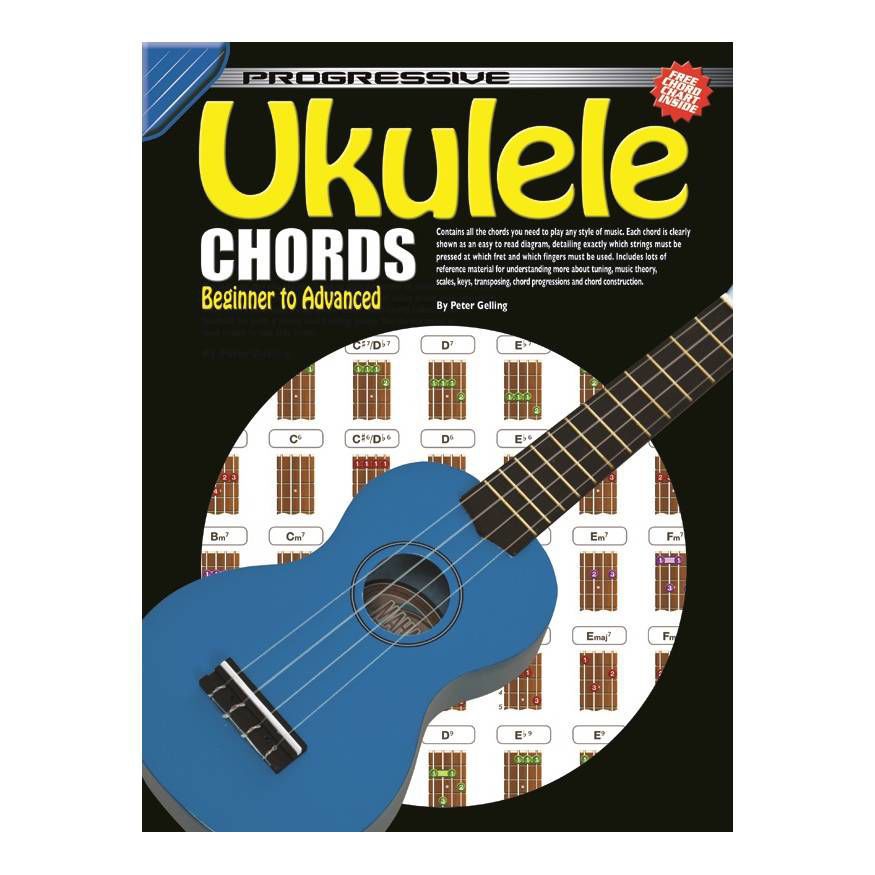 Progressive KPUCH Ukulele Chords Book - 15052