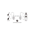 Xvive U2 Guitar Wireless System 2.4 Ghz - Wood