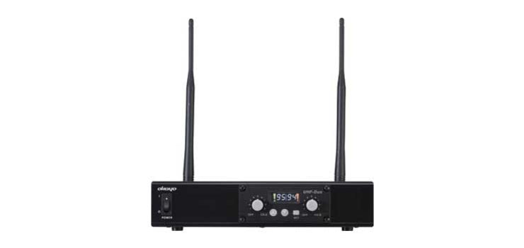 Okayo C7281A - Dual Channel UHF Wireless Audio Link Receiver 520-544MHz