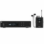 Sennheiser XSW IEM System C in-ear headphones with wireless transmitter and receiver, frequency range 662-686 MHz.