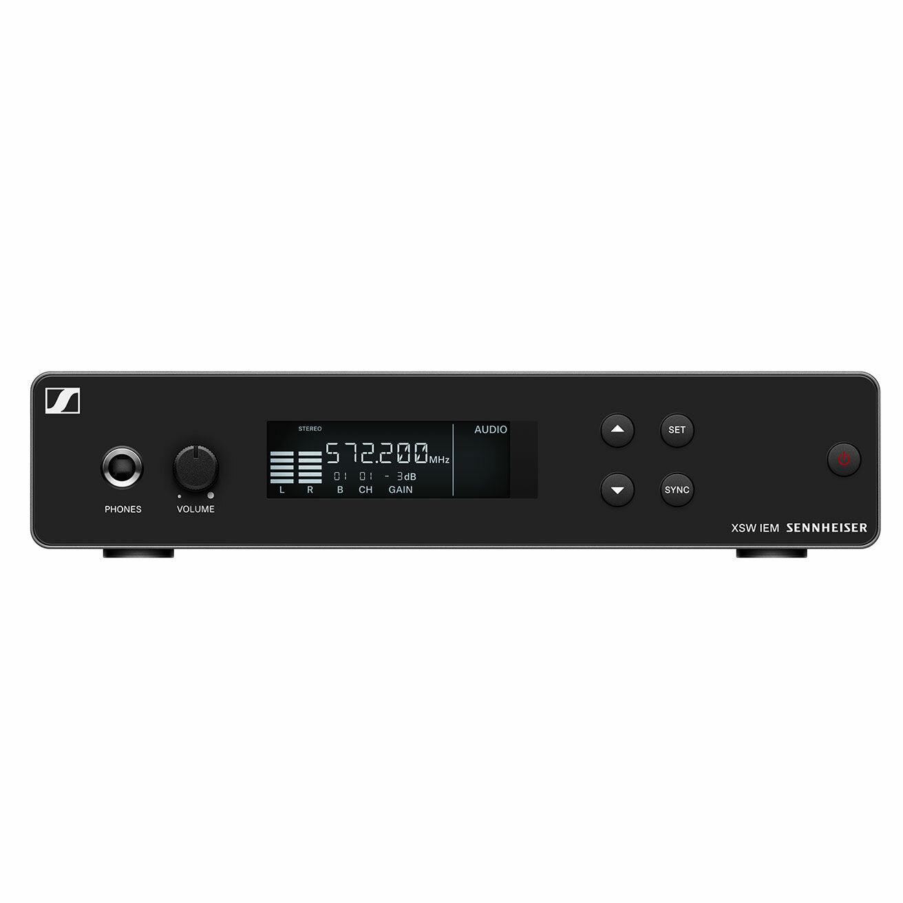 Sennheiser XSW IEM System C in-ear headphones with microphone, 662-686 MHz wireless audio receiver and transmitter for professional sound.