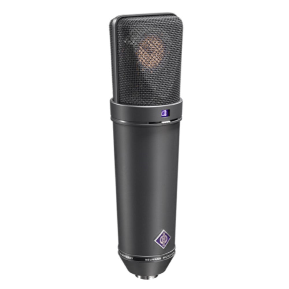 Neumann U87 Ai MT Large Diaphragm Condenser Microphone in Wooden Box - Black