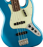 Fender Vintera II 60s Jazz Bass Guitar with Rosewood Fretboard in Lake Placid Blue