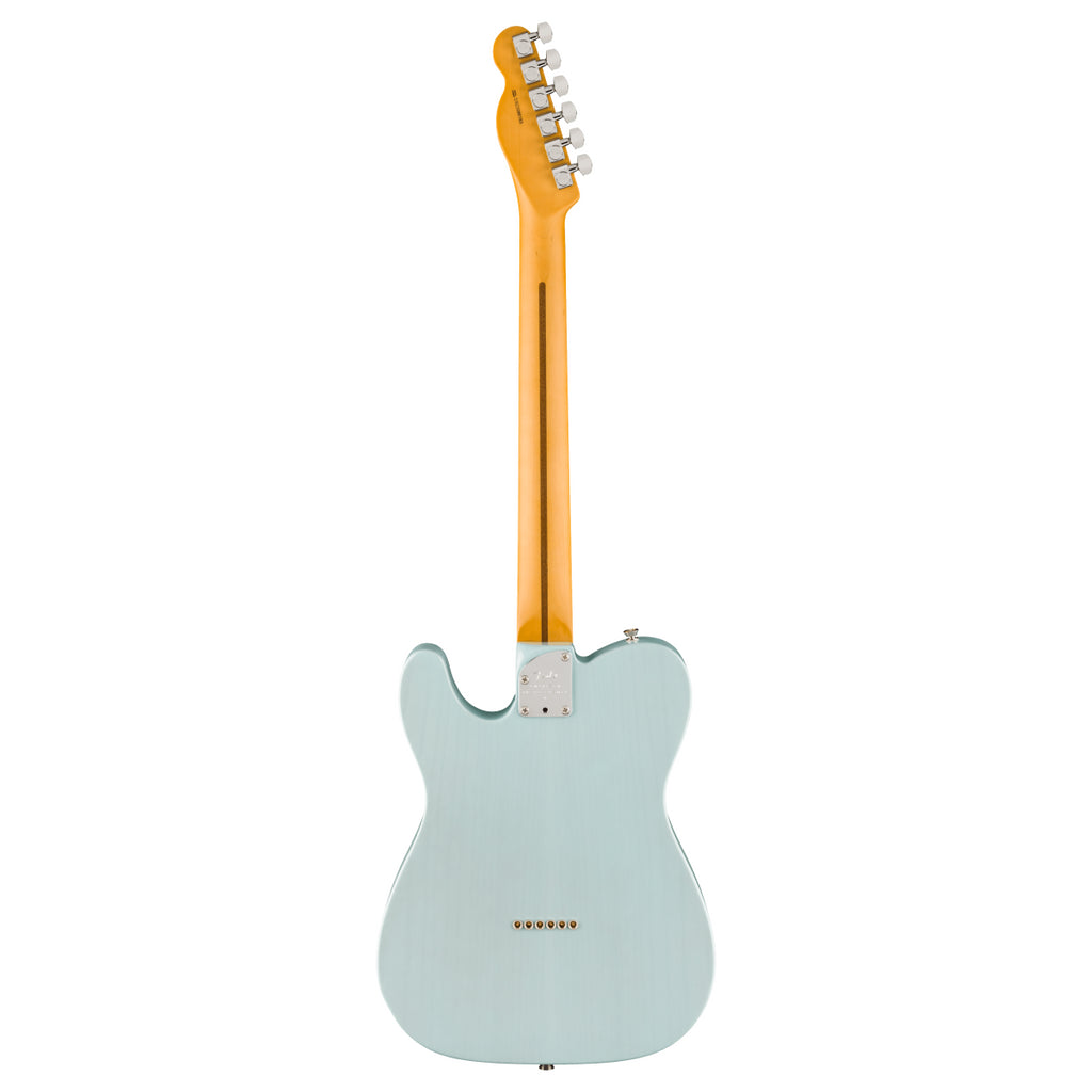 Fender Limited American Professional II Telecaster Thinline, Maple Fingerboard, Transparent Daphne Blue