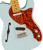 Fender Limited American Professional II Telecaster Thinline, Maple Fingerboard, Transparent Daphne Blue