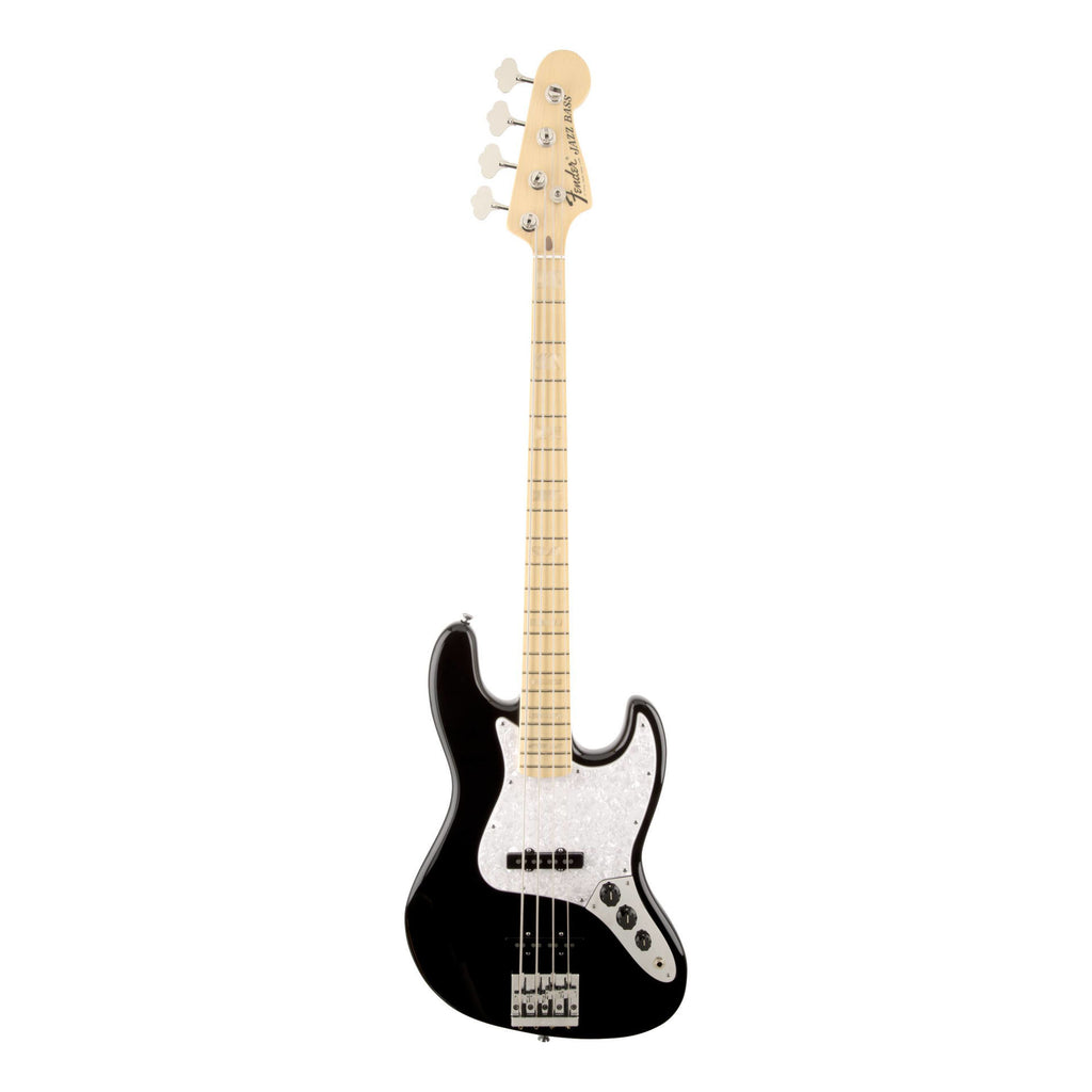 Fender U.S.A. Geddy Lee Jazz Bass w/Maple Fretboard - Black
