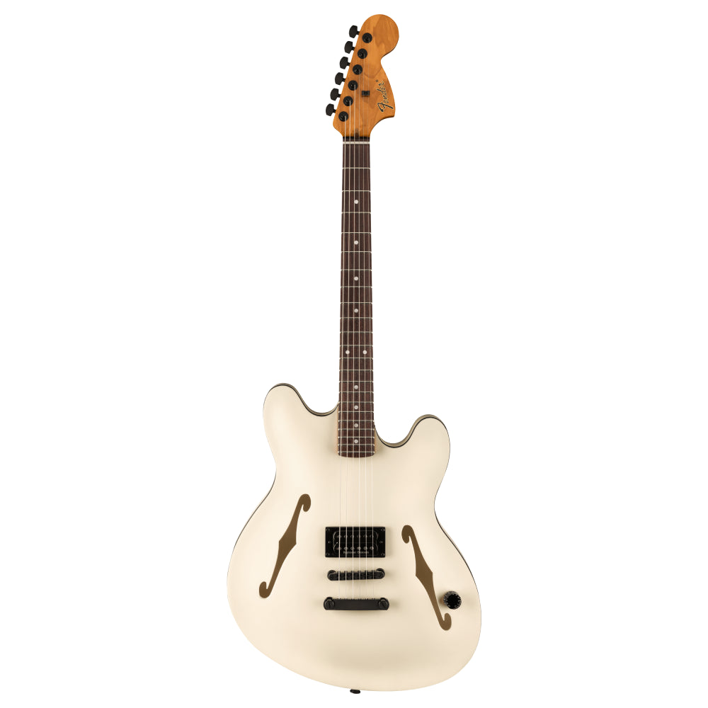 Fender Tom Delonge Starcaster Rosewood Fingerboard Satin Olympic White