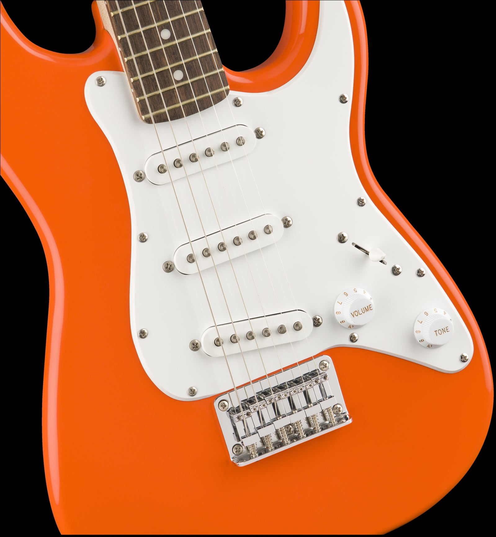 Squier FSR Mini Stratocaster Laurel FB - Competition Orange