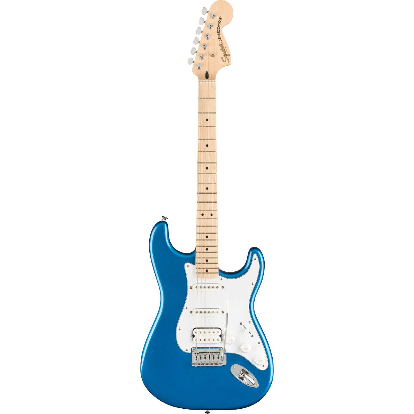 Squier Affinity Stratocaster HSS Pack with Fender Frontman 15G Amplifier and Accessories - Lake Placid Blue