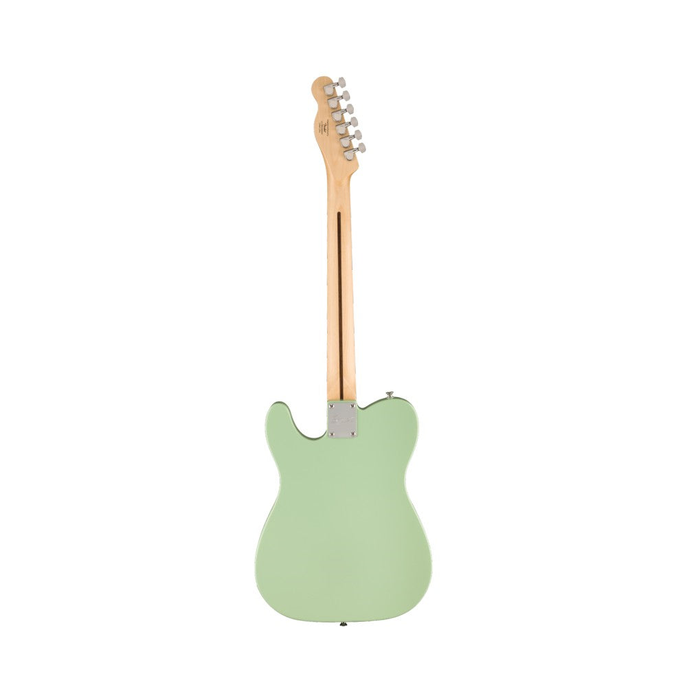 Squier FSR Sonic Telecaster Electric Guitar with Laurel Fingerboard in Surf Green
