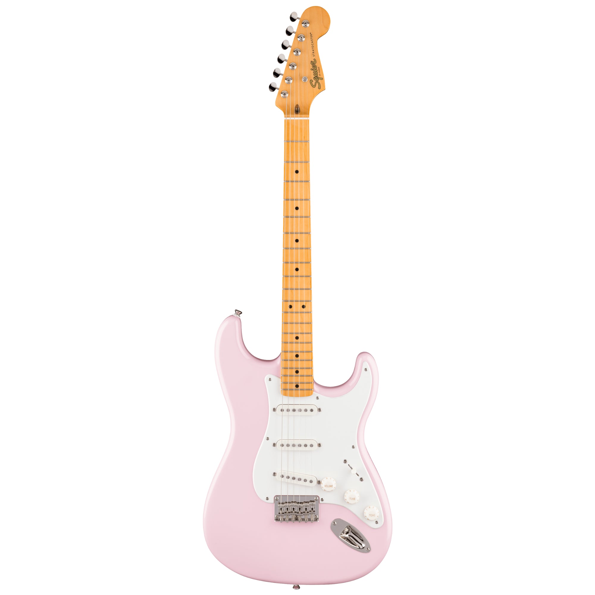 Squier Classic Vibe '50s Stratocaster HT M FB - Shell Pink