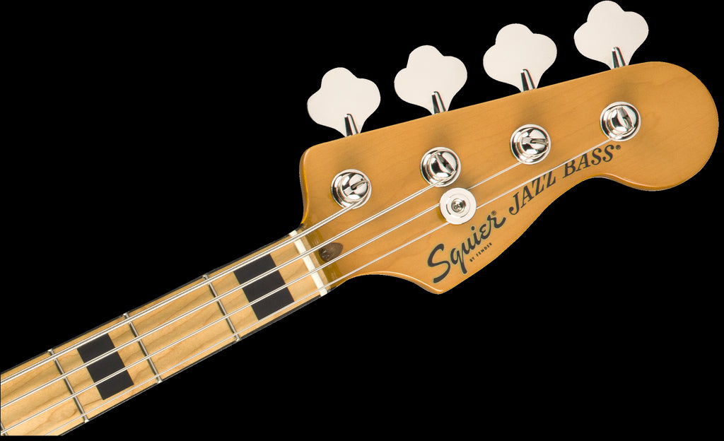 Squier Classic Vibe 70s Jazz Bass Guitar - Maple Neck - Black