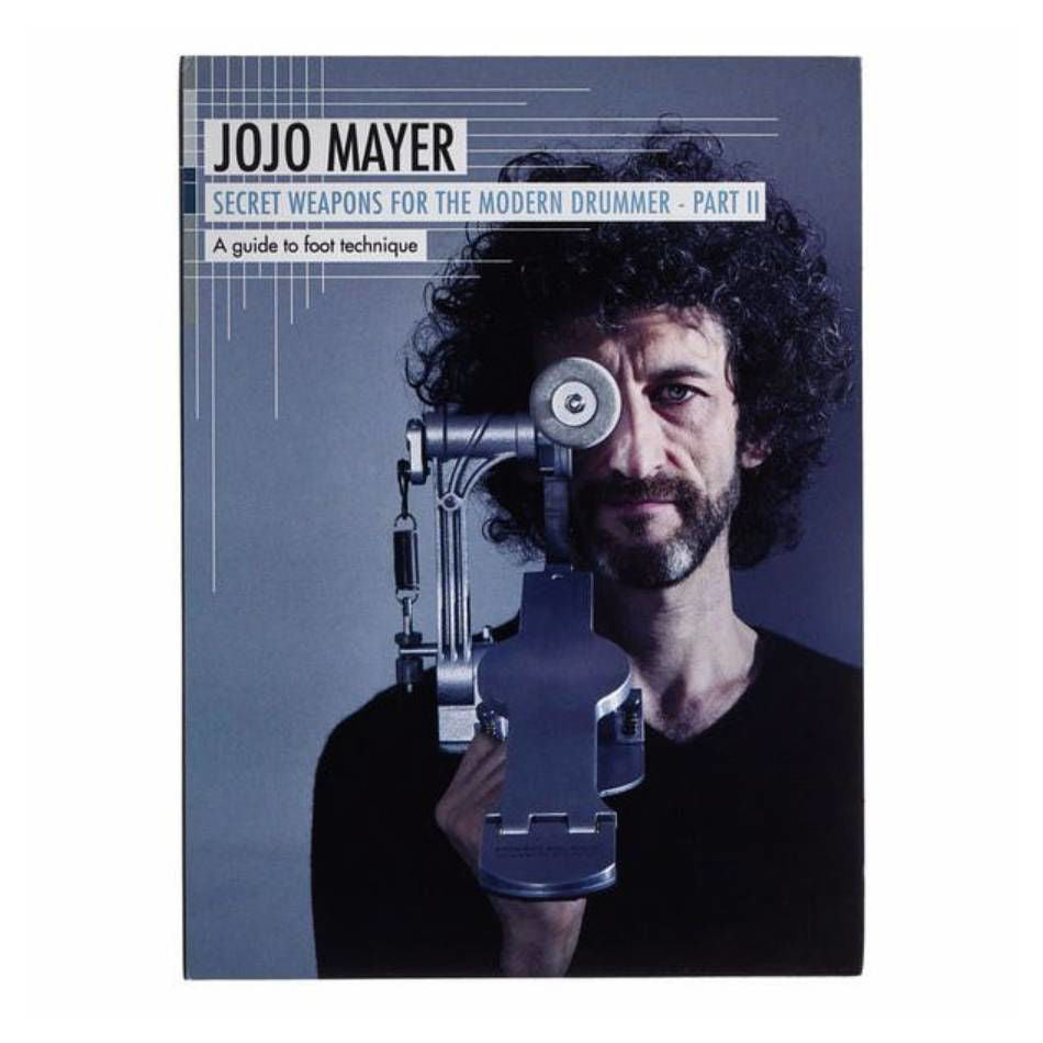 Triple DVD set of "Secret Weapons for the Modem Drummer Vol II" by Jojo Mayer, featuring drum techniques and exercises, by Hudson Music.