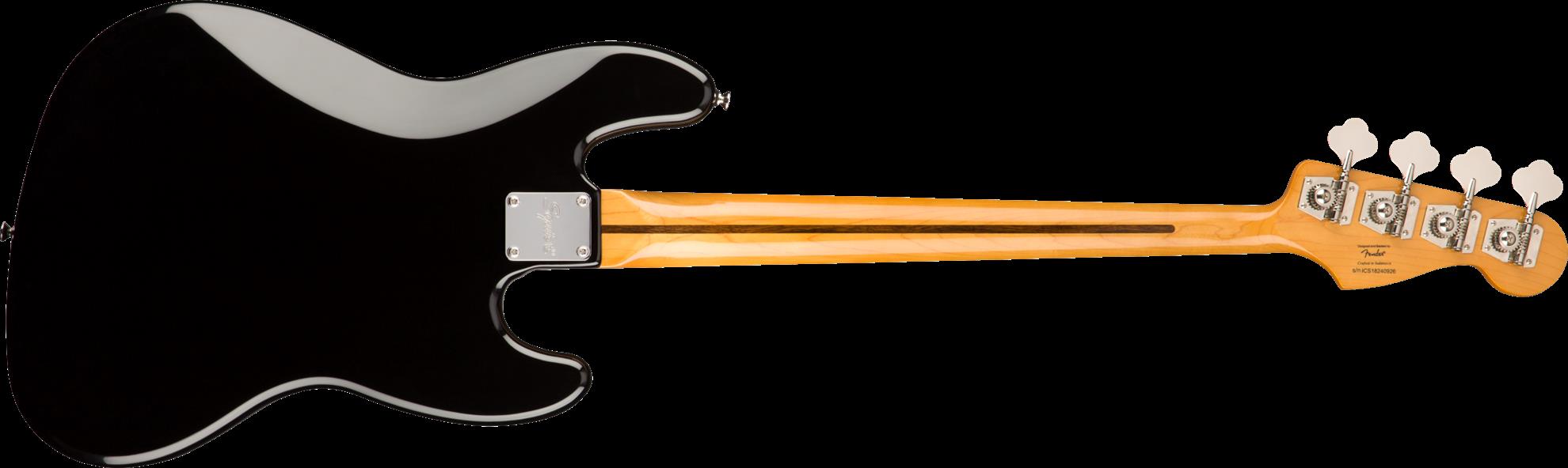 Squier Classic Vibe 70s Jazz Bass Left-Handed Guitar - Maple Neck - Black