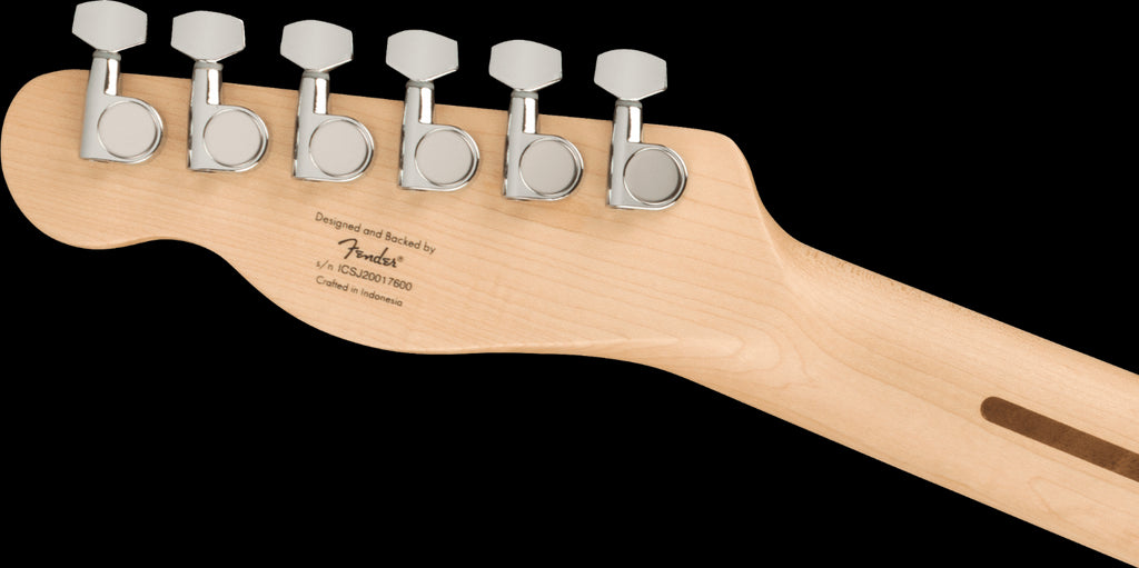 Squier Affinity Series Telecaster, Maple Fingerboard, Black Pickguard, Butterscotch Blonde