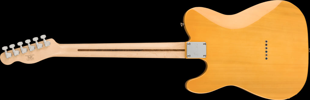 Squier Affinity Series Telecaster, Maple Fingerboard, Black Pickguard, Butterscotch Blonde