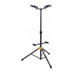 Hercules GS422B: Auto Grab Double Guitar Stand with Body Rest