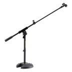 Hercules MS120B Short Boom H-Base Mic Stand