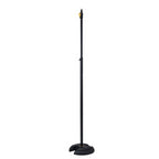 Hercules MS201BPLUS Straight EZ Grip H Base Microphone Stand (MC4)