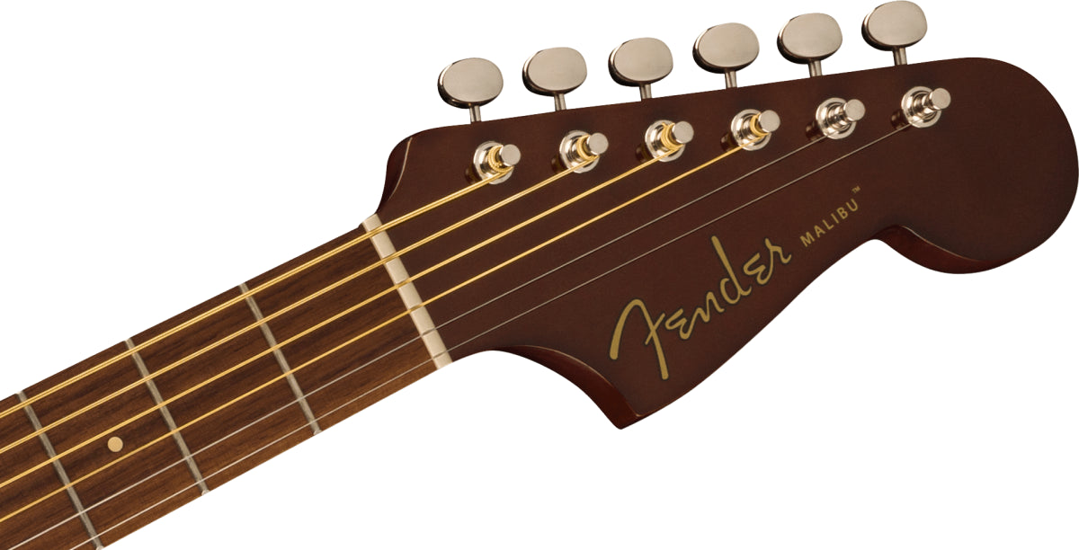 Fender Malibu Player Acoustic Guitar with Gold Pickguard in Sunburst
