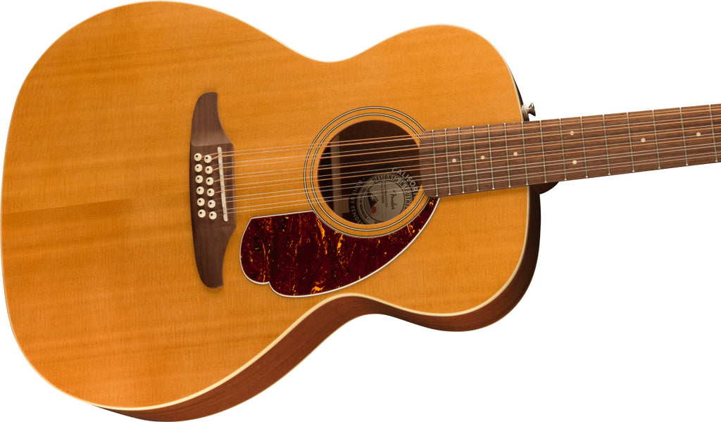 Fender Villager 12-String Acoustic Guitar with Tort Pickguard in Aged Natural