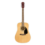 Fender FA-115 Dreadnought Acoustic Guitar Pack with Walnut Fingerboard in Natural