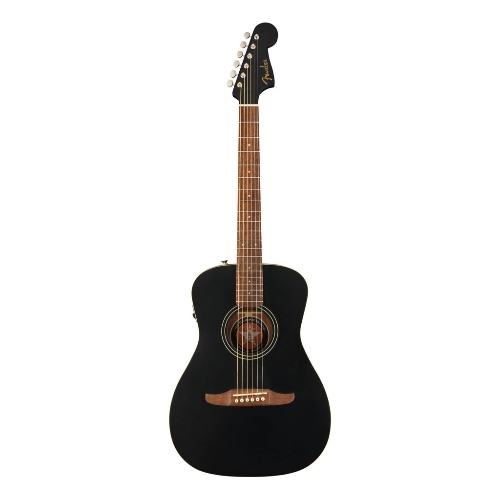 Fender Joe Strummer Campfire Acoustic Guitar with Walnut Fingerboard in Matte Black