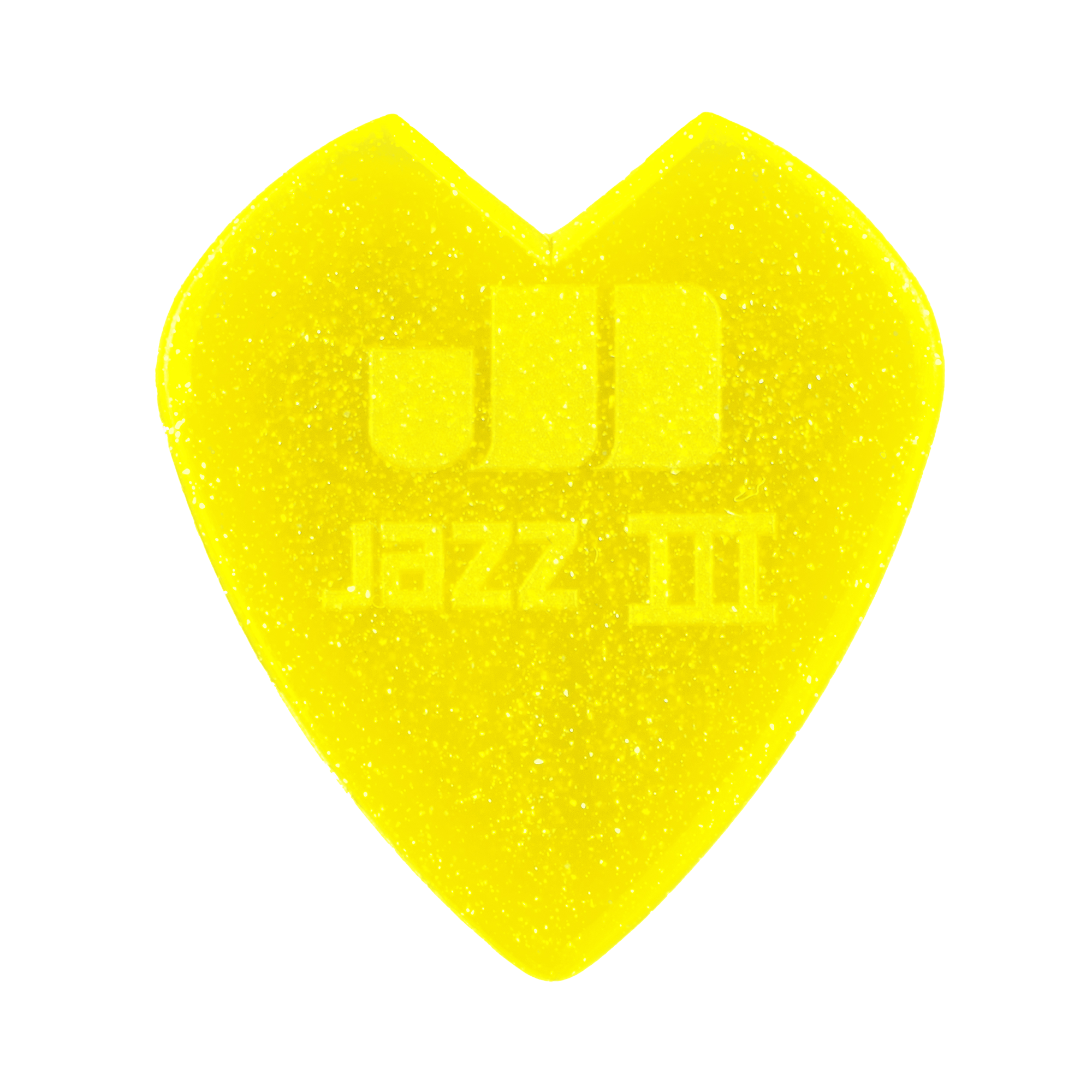 Jim Dunlop Kirk Hammett Custom Jazz III guitar pick showing the black pick with Kirk Hammett branding and design on the front.