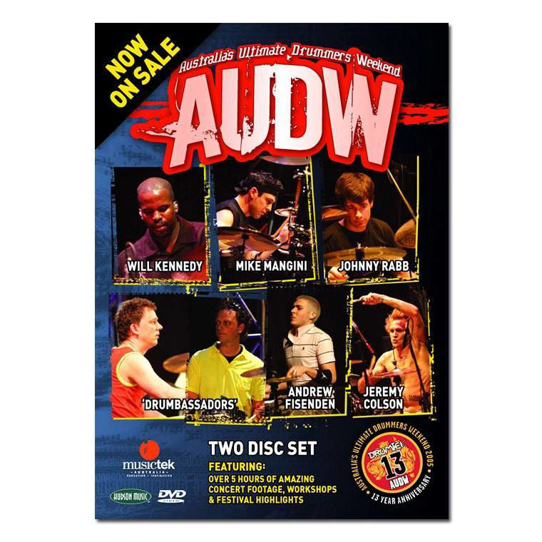 13th AUDW - Australian Ultimate Drummer's Weekend - Double DVD