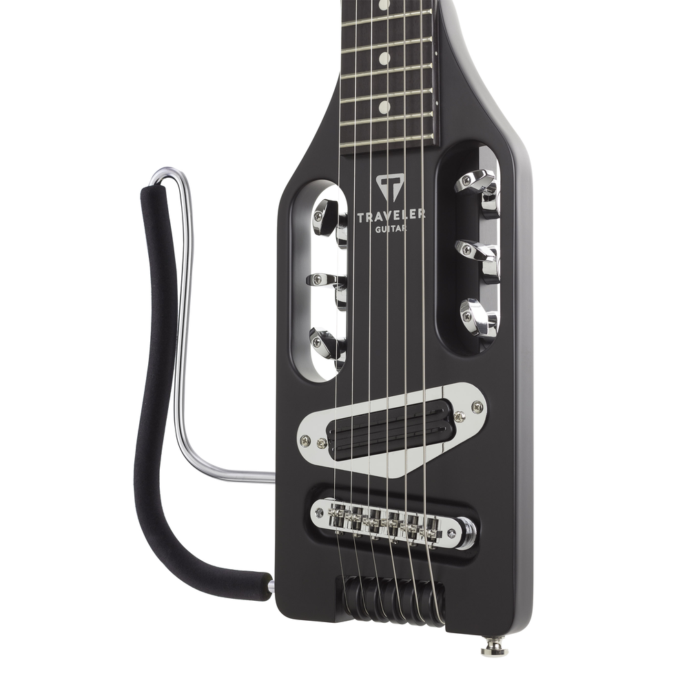 Traveller Guitar Ultra-Light Left-Handed Electric Guitar in Black