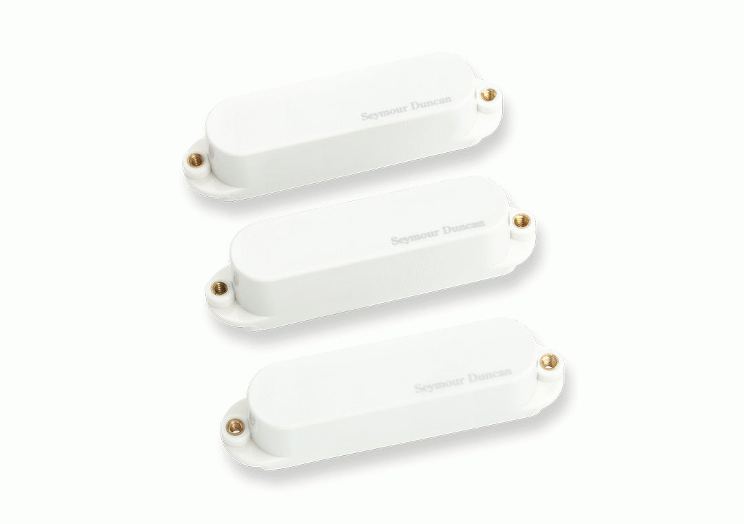 Seymour Duncan AS-1S Blackouts Hot Strat in White