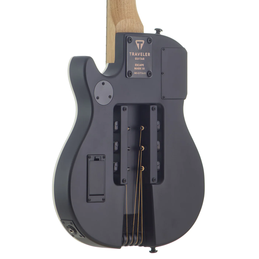 Traveller Guitar Escape MkIII Electric Guitar in Black Satin